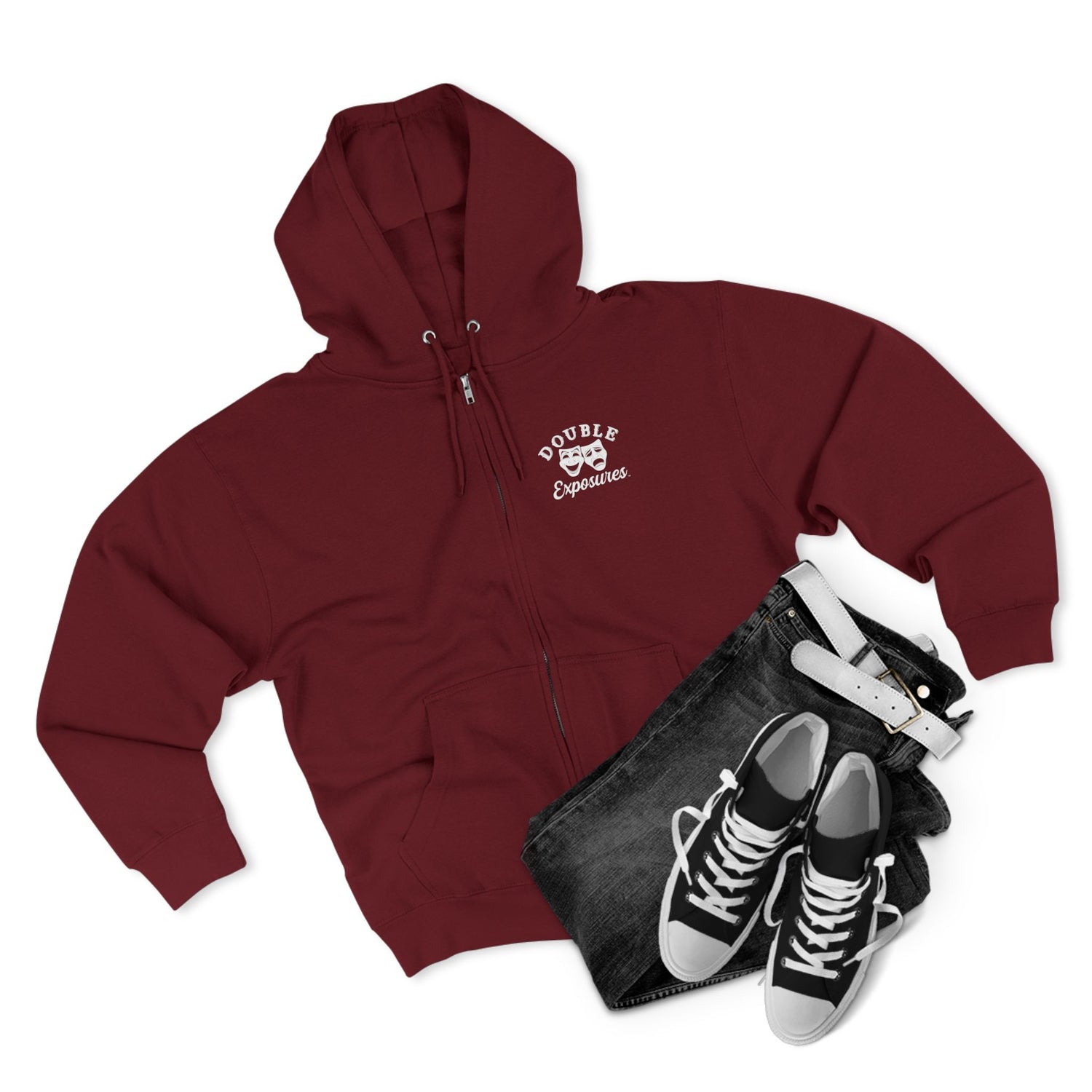 DE Unisex Zip Hoodie