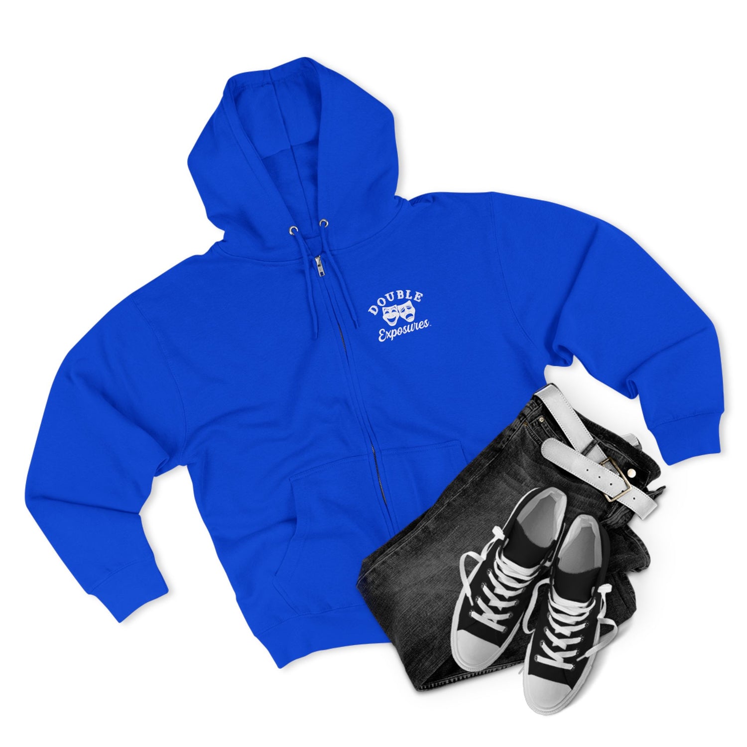 DE Unisex Zip Hoodie