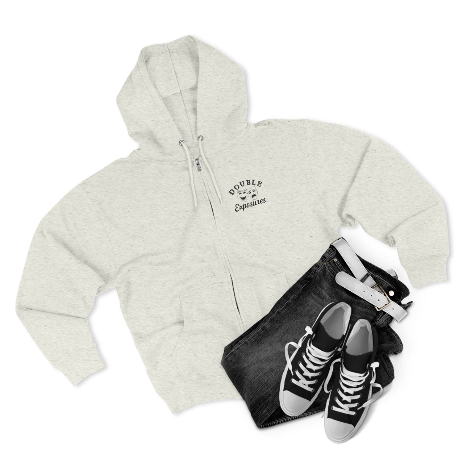 DE Unisex Zip Hoodie